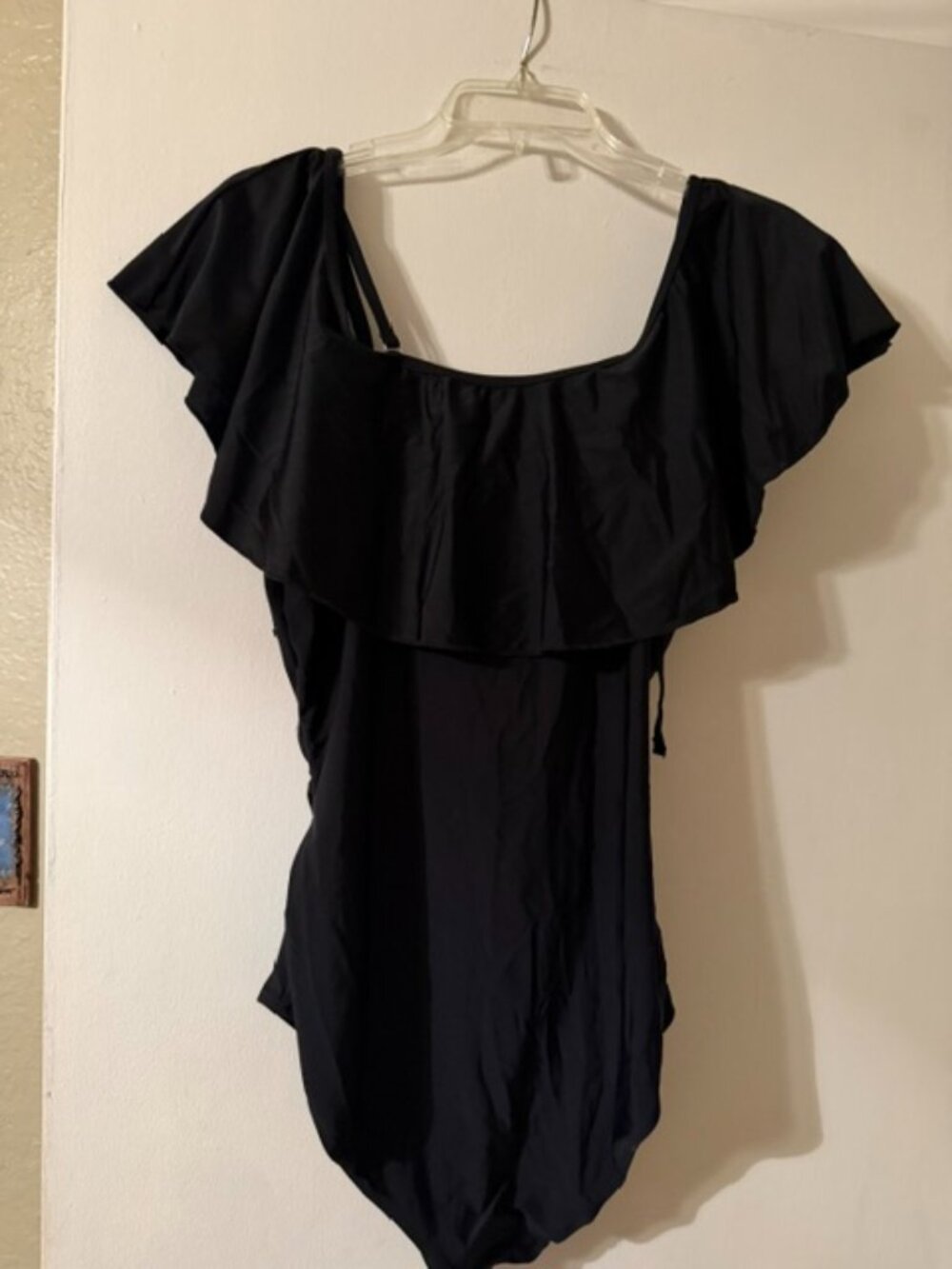 New with tags maternity swiming suite black full piece sz  Xlarge.Bhome label